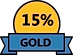 Статус «15% Gold»